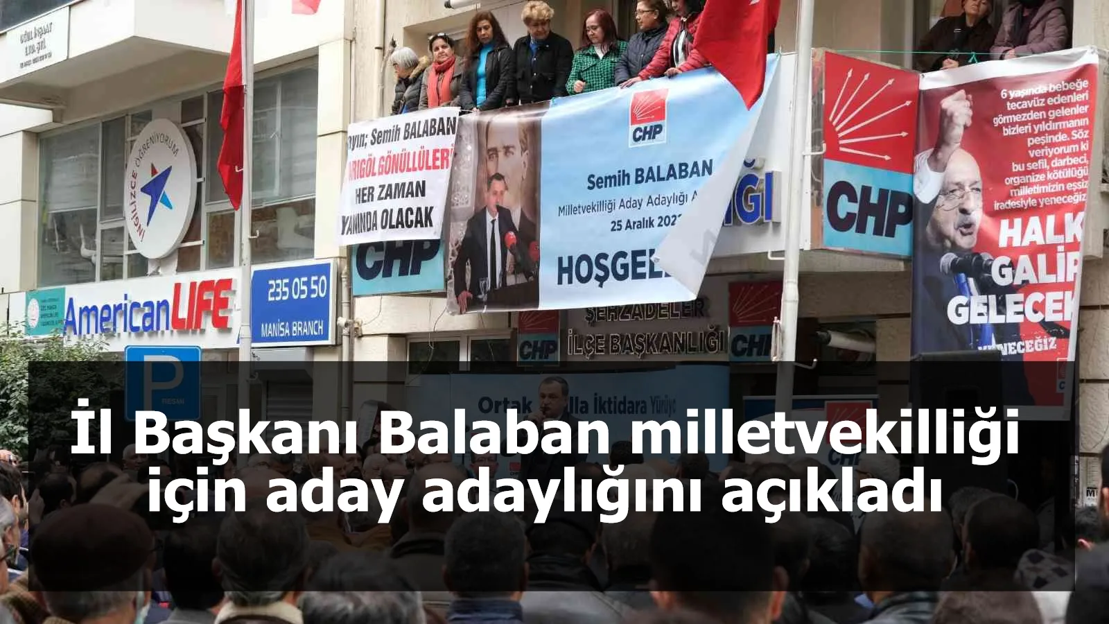 İl Başkanı Balaban milletvekilliği için aday adaylığını açıkladı