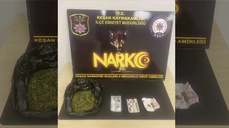 Keşan’da "şok narko" denetimleri