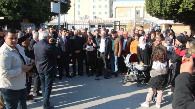 Adana’nın güneyinde hastane için imza kampanyası