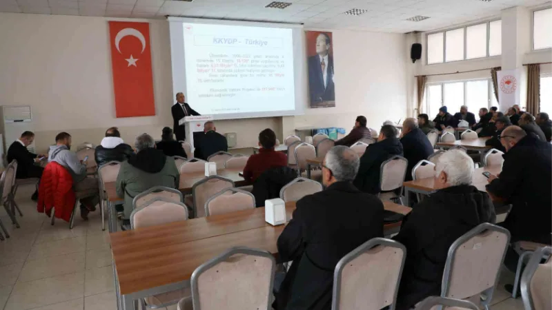 Odunpazarı, Tepebaşı ve Beylikova ilçelerinde kırsal kalkınma destekleri anlatıldı