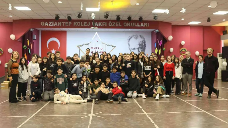 Gaziantep Kolej Vakfı’nda yeni yıl heyecanı