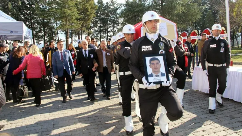 Çineli Şehit Komiser için Muğla’da tören düzenlendi