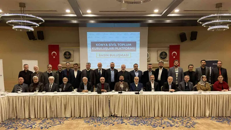 Konya Sivil Toplum Kuruluşları Platformu’nda yeni dönem