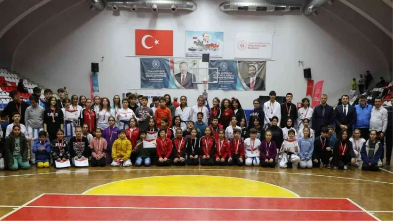 Aydın’da karate il birincileri belli oldu