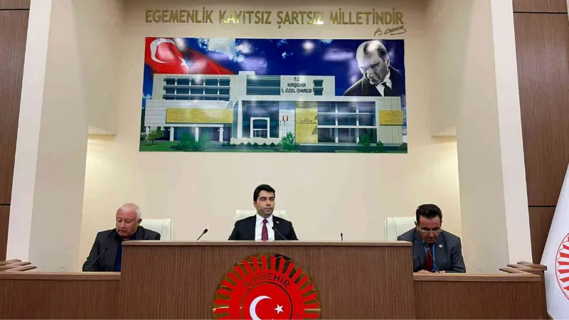 Kırşehir İl Genel Meclisinde değişim