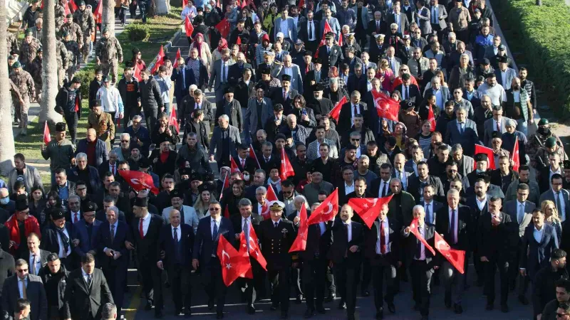 Mersin’de kurtuluş coşkusu