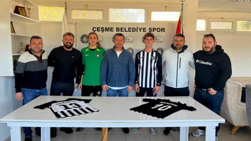 Çeşme Belediyespor altyapısından A takıma geçtiler