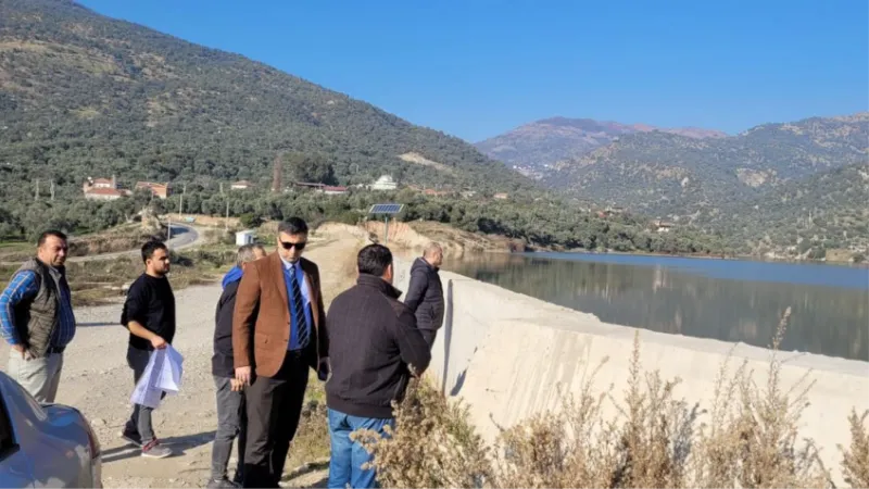 Sultanhisar Barajı’nda çalışmalar devam ediyor