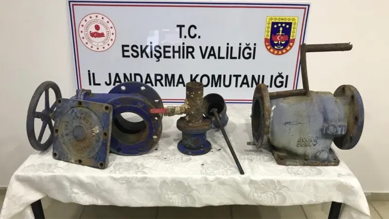 Sulama ekipmanı çalan şüpheli yakalandı