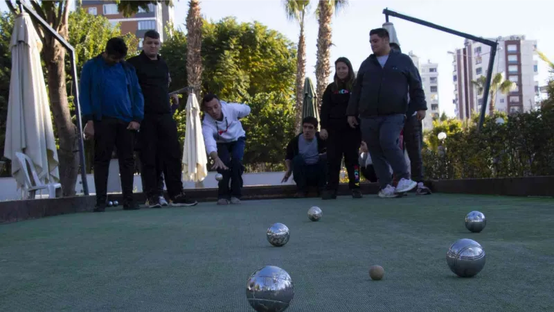 Engelsiz Yaşam Parkında ’Bocce’ dersleri başladı