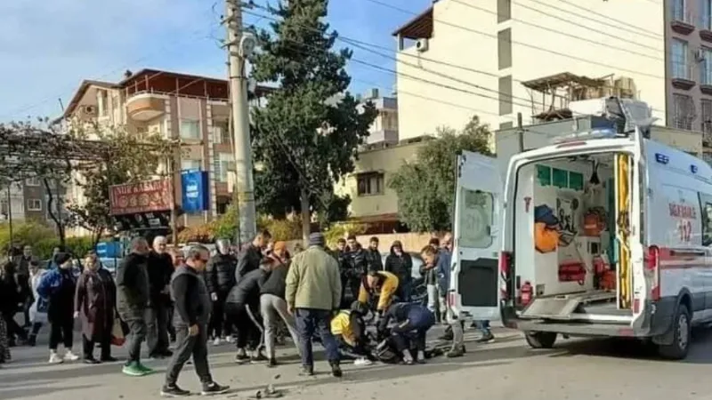 Otomobil ile motosiklet çarpıştı:1  ölü