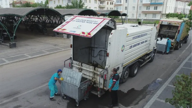 Kocasinan Günde 347 Ton Çöp Topluyor