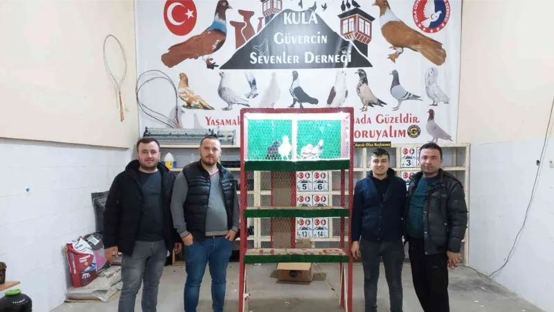 Kula’da ’Güvercin Sevenler Derneği’ kuruldu