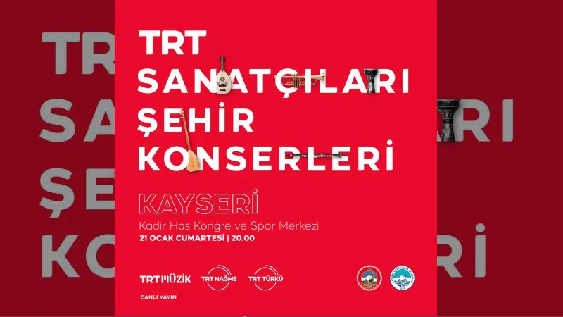 Valilik ve büyükşehir iş birliğinde ‘TRT Sanatçıları Şehir Konseri’