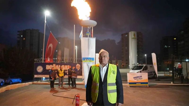 Tarım ve turizm merkezi Erdemli doğalgaza kavuştu