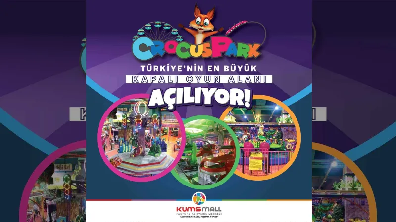 Çocuklar ve aileleri bu habere çok sevinecek: KUMSMALL Crocuspark açılıyor