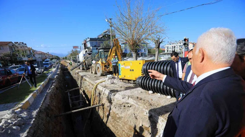 185 milyon TL’lik Hisarönü-Ovacık Kanalizasyon hattı tamamlandı