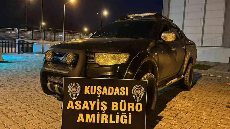 Kuşadası’nda hırsızlar polise yakalandı