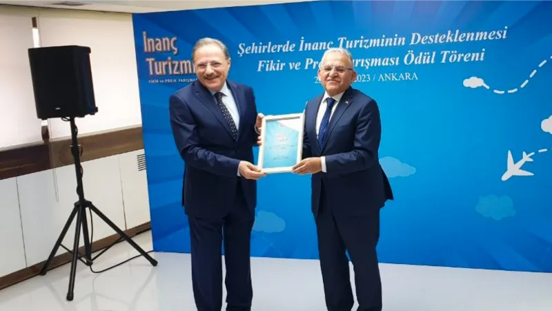 Başkan Büyükkılıç’a yılın ilk ödülü TBB’den