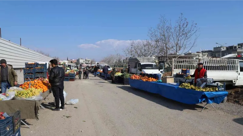 Kahta’da yeni bir semt pazarı daha kuruldu