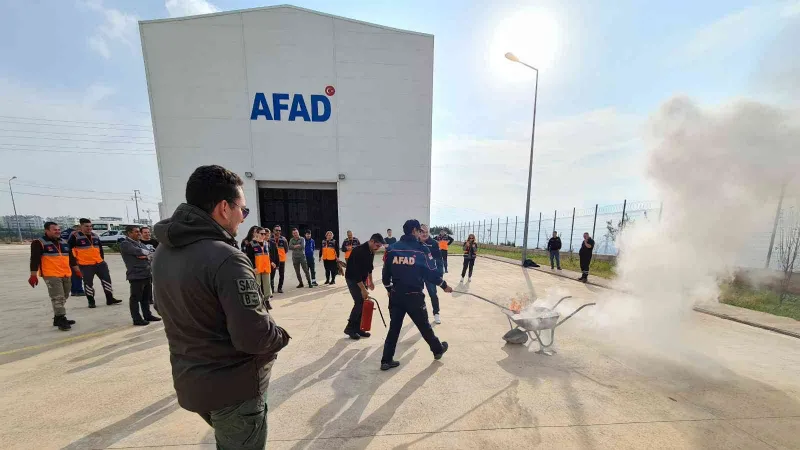 AFAD eğitimi sona erdi