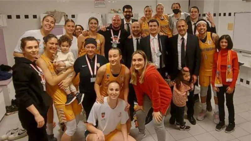 Melikgazi Kayseri Basketbol 5. galibiyetini aldı