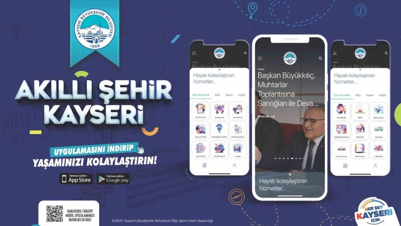 Büyükkılıç’tan Türkiye’de ilk olan ’Akıllı Şehir’ yatırımları