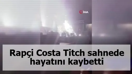 Rapçi Costa Titch sahnede hayatını kaybetti