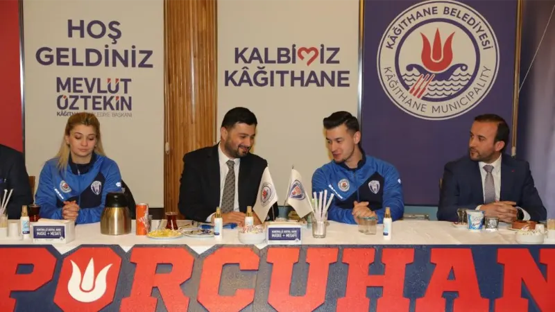 Kağıthane’nin milli sporcuları Avrupa şampiyonu oldu