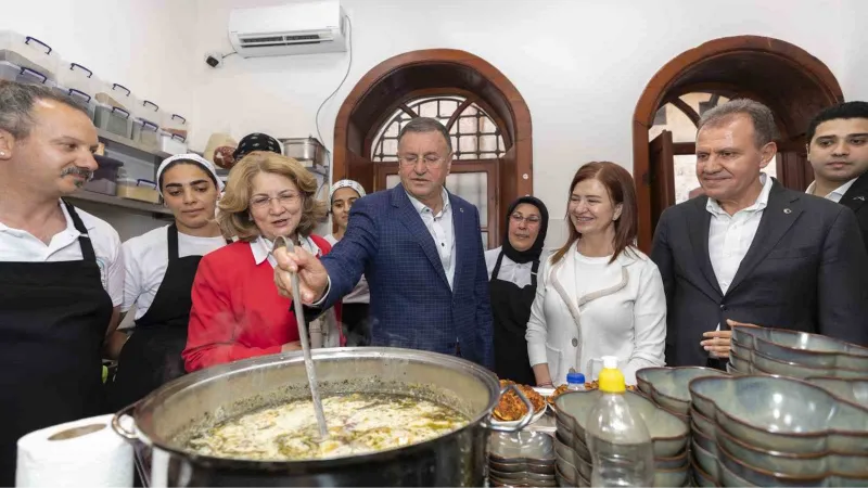 Depremde yıkılan Hatay Gastronomi Evi, Mersin’de açıldı