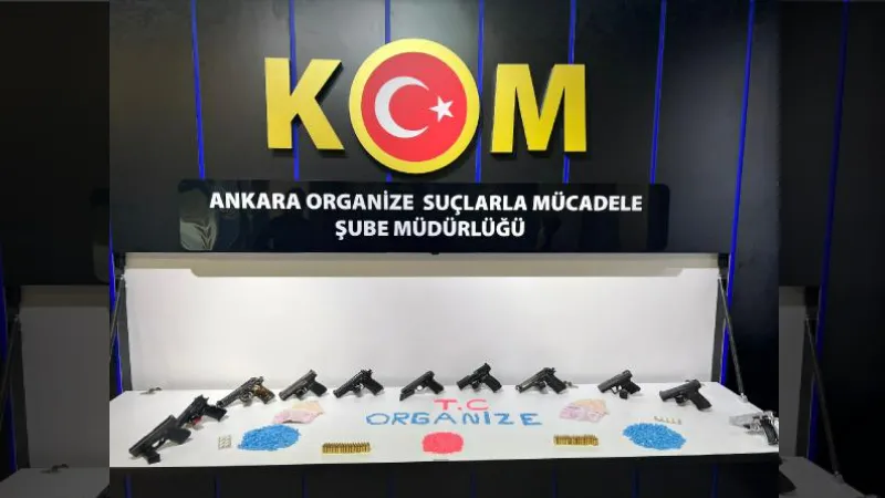 Ankara'da suç örgütüne operasyon: 9 gözaltı