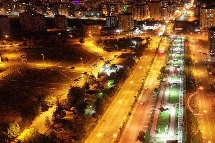 Kayseri Kocasinan'da estetik parklar