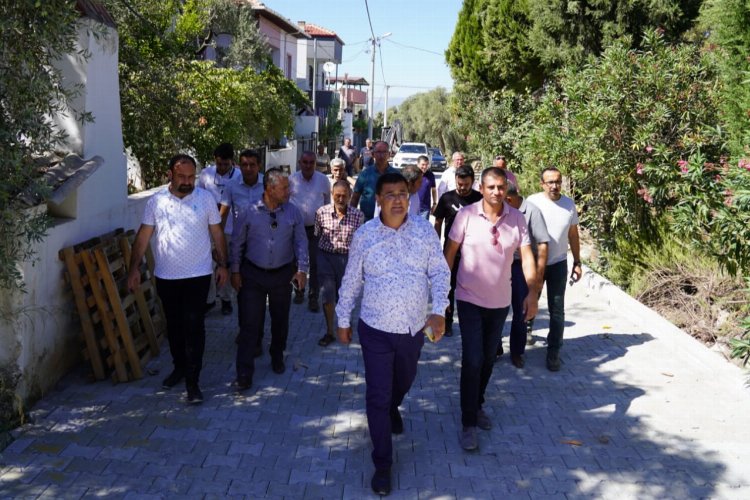 Muğla Milas'ta Beçin sakinleri kışı rahat geçirecek