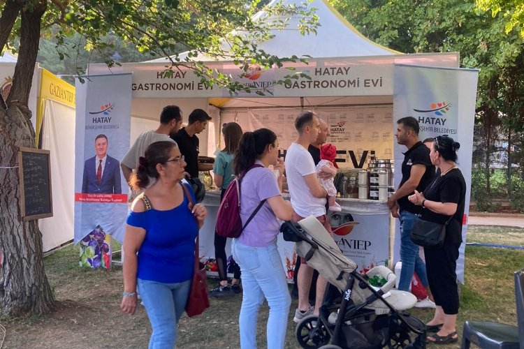 Hatay'ın lezzetleri Gaziantep'te ilgi gördü