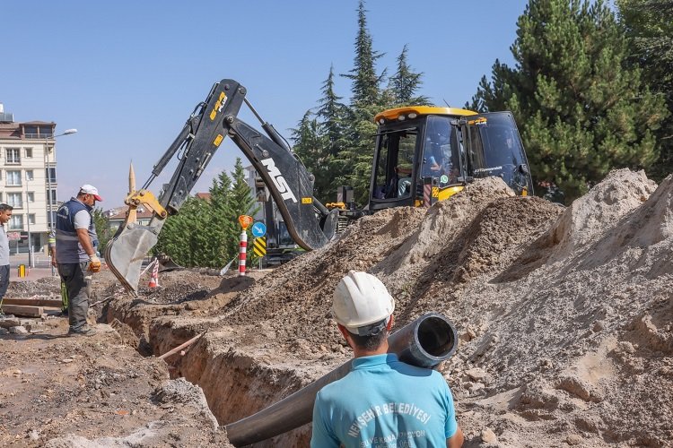 Nevşehir Belediyesi'nden altyapı çalışması