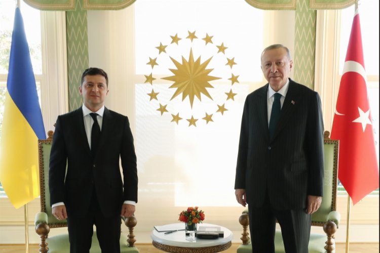 Erdoğan Zelenskiy ile görüştü