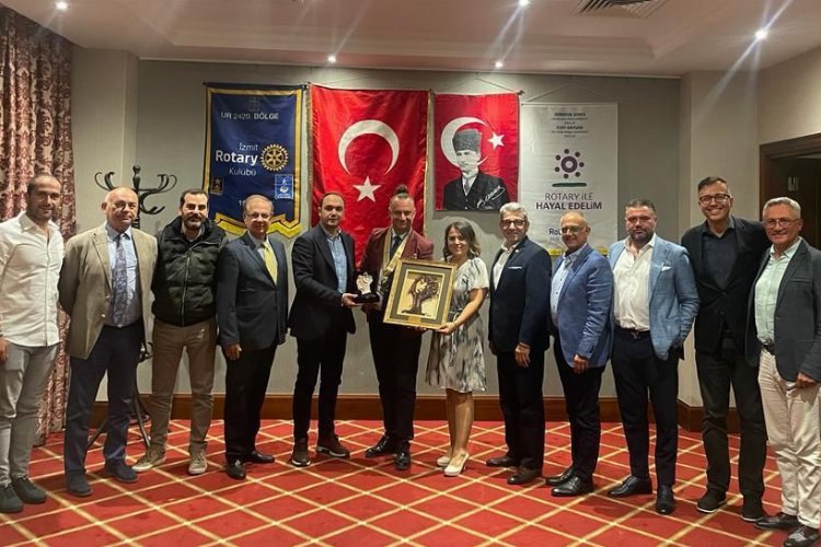 Kocaeli'de İzmit Belediyesi'nden Rotary Kulübü’ne ziyaret