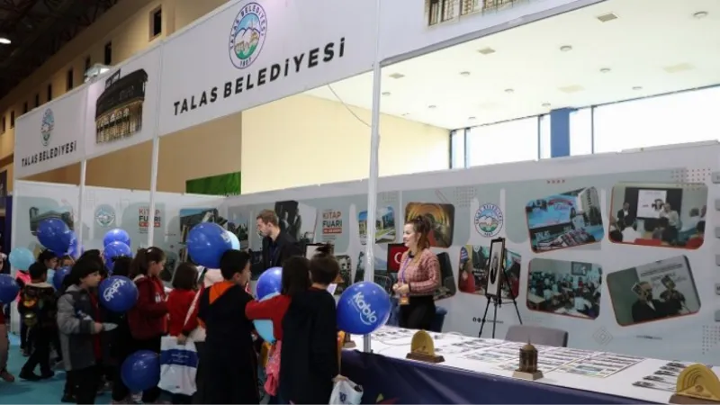 Kayseri Kitap Fuarı'na Talas imzası