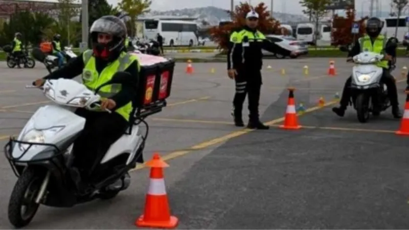 Kocaeli'de 'hızlı değil güvenli teslimat' eğitimi