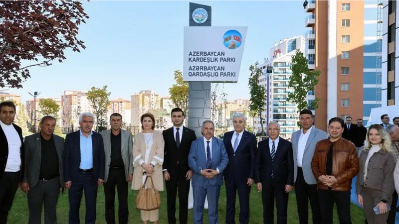 Kayseri Talas'ta Azerbaycan'a özel açılış