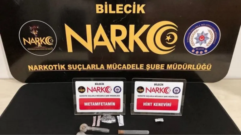 Bilecik'te bir haftada 7 ayrı narkotik operasyonu