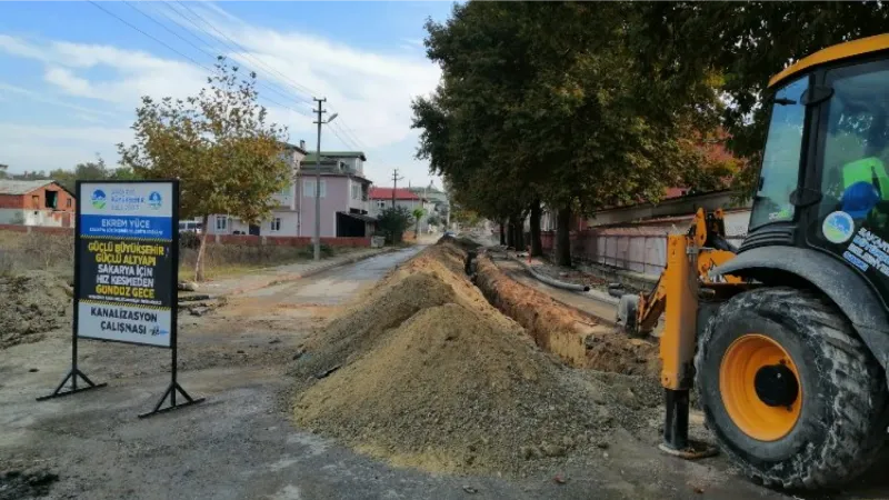 Sakarya Pamukova'da kesintisiz içmesuyu için altyapı yenilemesi