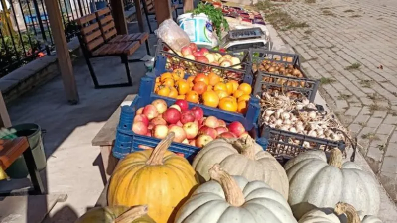 Kocaeli İzmit'te çiftçilerin üretici pazarı ilgisi