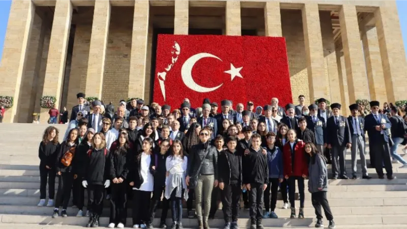 İzmit'in kahraman gazileri Anıtkabir'de