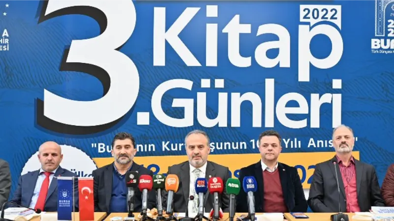 Bursa Kitap Günleri ile üçüncü buluşmaya hazır