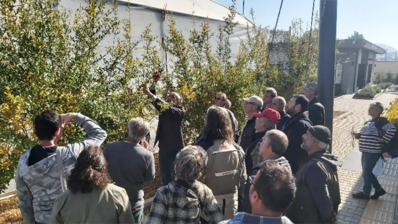 İzmir Efes Selçuk'ta çiftçilerin eğitimlerine devam