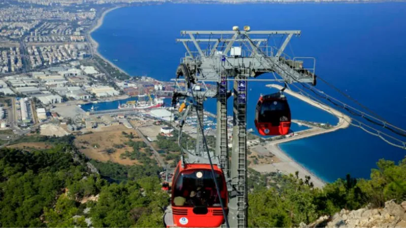 Antalya'da teleferik öğretmenlere ücretsiz