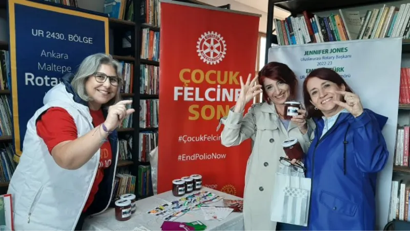 Rotary 'çocuk felcini' bitirmeye kararlı