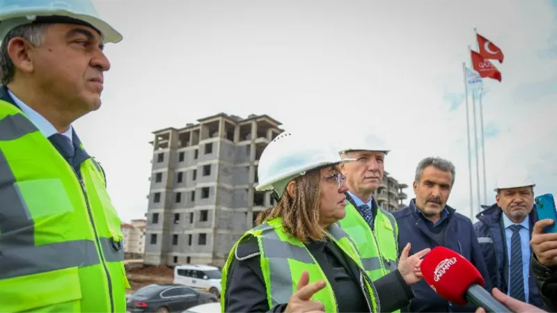 Gaziantep'te Kuzeyşehir hızla gelişiyor