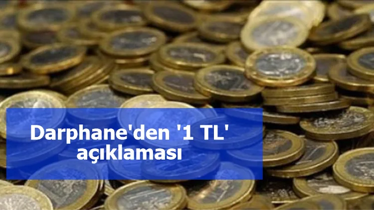 Darphane'den '1 TL' açıklaması